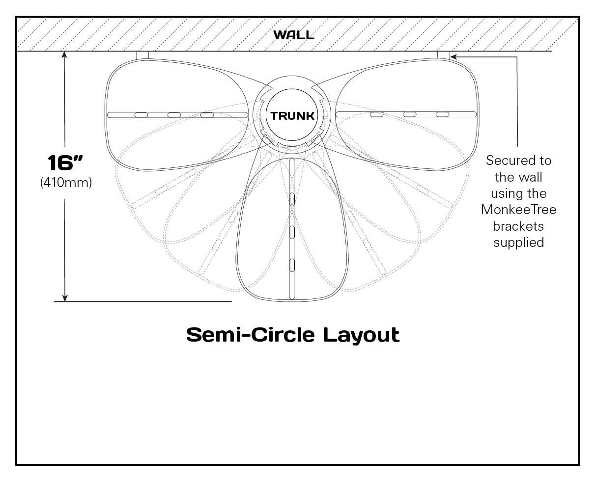 Monkee Tree semi-circle layout